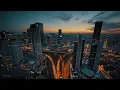 ROOFTOP LOUNGE MUSIC • Sunset At The City With Relaxing Music | Background Music for Work