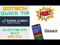 Gimkit Goes Free EdTech Quick Tip