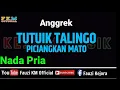 Download Lagu Anggrek - TUTUIK TALINGO PICIANGKAN MATO [ KARAOKE ] NADA PRIA