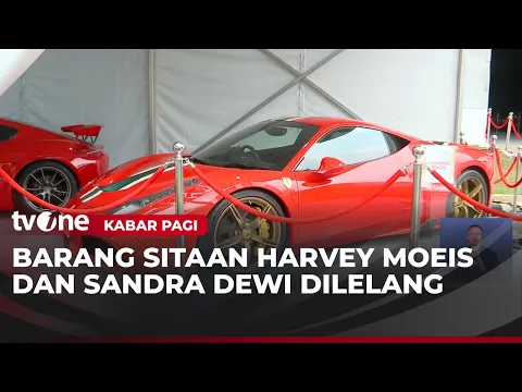 308 Barang Mewah Hasil Sitaan Dilelang Kejagung RI