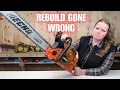 Blown Up TWICE The Echo CS-590 Timberwolf