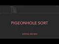 10 Pigeonhole Sort Python Practice