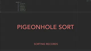 10 Pigeonhole Sort Python Practice