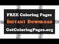 Zentangle animal coloring pages