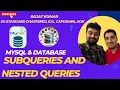MySQL Tutorials for Beginners Subqueries and Nested Queries Hindi