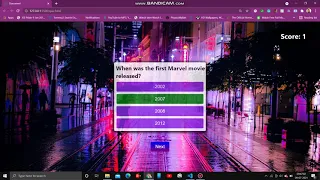 QUIZ APPLICATION USING HTML CSS JAVASCRIPT Mini Projects