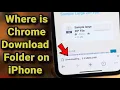 Download Lagu Where is chrome download folder in iPhone