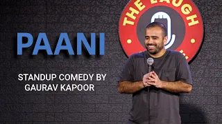 evolution of paani gaurav kapoor stand up comedy