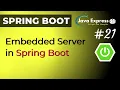 Embedded Server in Spring Boot Exclude Tomcat in Spring Boot Example