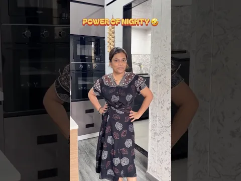 Power Of Nighty 🤣 #comedyshorts #shortvideo #ytshortsindia #shortsviral #comedyvideos #shorts