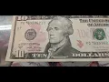 10 Dollar Bills from 1934 1950 Present 25