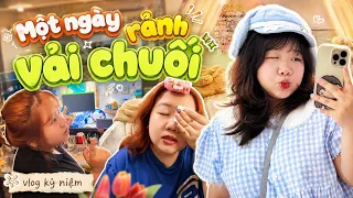 💕 MỘT NGÀY RẢNH VẢI CHUỐI 😂VLOG 1 NGÀY CỦA YOUTUBER KHÔNG AI BIẾT