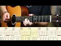 方大同《紅豆》吉他彈唱 教學 吉他譜 完整版 全曲演奏 伴奏 動態歌詞 (acoustic) Guitar TAB Khalil Fong  Red Bean