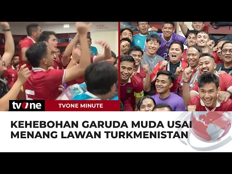 Lolos ke Piala Asia U-23, Timnas Indonesia Rayakan dengan Berjoget