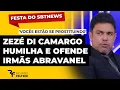 ZEZÉ DI CAMARGO SE REVOLTA E ATACA O SBT #ricardofeltrin