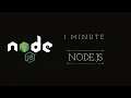 Node js in One Minute Revolutionizing JavaScript Development