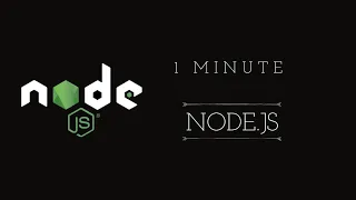 Node js in One Minute Revolutionizing JavaScript Development