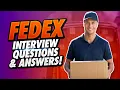 FEDEX Interview Questions and Answers How to PASS your Job Interview with FedEx
