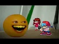 Download Lagu Friday Night Funkin' Corrupted Annoying Orange vs BF \u0026 GF | OG VS NEW (Learn With Pibby x FNF Mod)