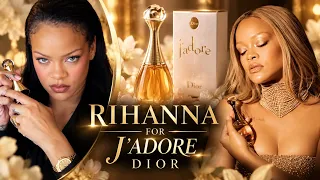  Rihanna for J’adore Dior 💛 | InsideRihanna’s Flawless Luxury Beauty Routine Behind The Scenes! 