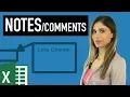 How to Add Notes in Excel Shortcut Keys Customize Background More