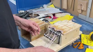 More string attachment for the lead boxes and is G 10 good for centerbords.