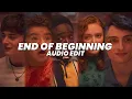 Lagu End of beginning - djo [edit audio]