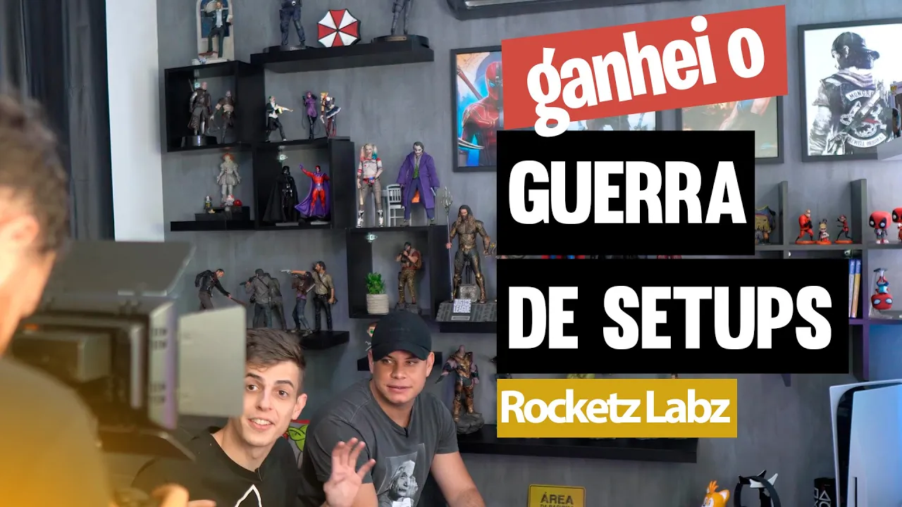 Ganhei o Guerra de Setups da Rocketz Labz - Mais votado como Melhor Setup do Brasil