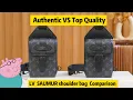 Download Lagu LV M45912 SAUMUR shoulder bag and chest bag fake VS real comparison by steven