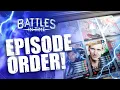 Doctor Who Battles in Time COMPLETE Collection EPISODE ORDER