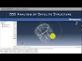 ABAQUS Tutorial SSD Steady State Dynamics analysis of Satellite Structure BW Engineering 19-1
