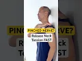 Pinched Nerve Release Neck Tension FAST