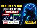 Kendall s Tau Correlation Explained SPSS Python Spearman vs Kendall