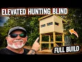 How to build a elevated hunting blind Step by step