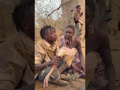 Hadzabe hunter said no meat for chaabaa