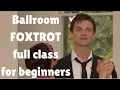 Learn to dance in 30 minutes - ballroom FOXTROT class for wedding dance beginners