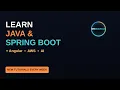 Java Spring Boot Angular AI Tutorials Welcome to SRWebTech