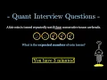 Coin Tosses needed for Consecutive Heads Quant Interview Questions