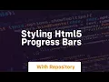 Styling html5 progress bars