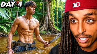 Surviving 4 Days Alone in The Amazon Rainforest...