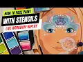 Face Paint Stencils Masterclass LIVE REPLAY