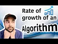 Rate of Growth of an Algorithm See with visuals Study Algorithms