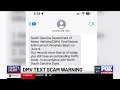 Safety Alert DMV text scam