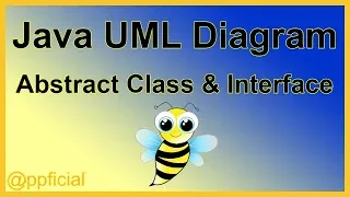 Java UML Diagrams for Abstract Classes and Interfaces - Example Diagram
