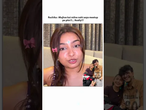 Nobody came to her meet-up…Really? 🥲❤️‍🩹 #ruchikarathore #shortsfeed @triggeredinsaan