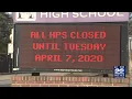 Massachusetts schools closed for 3 weeks beginning Tuesday