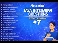 Most Asked Java Interview Questions weekly revision 7