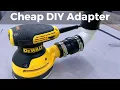 Cheap DeWalt Orbital Sander Vacuum Adapter Easy Dust Collection