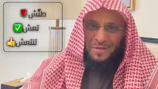 طن ش  تعش  تنتعش   د  عائض القرني دندنها