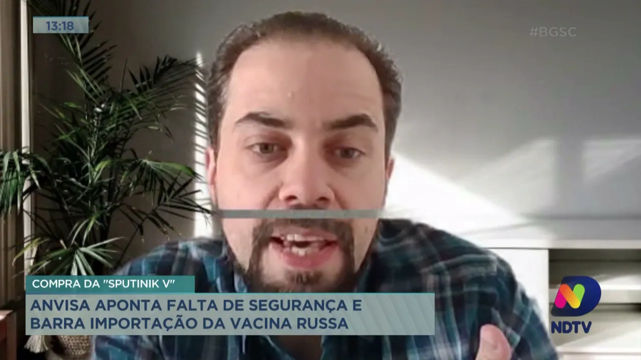 Anvisa aponta falta de segurança e barra importação da vacina russa Sputnik V